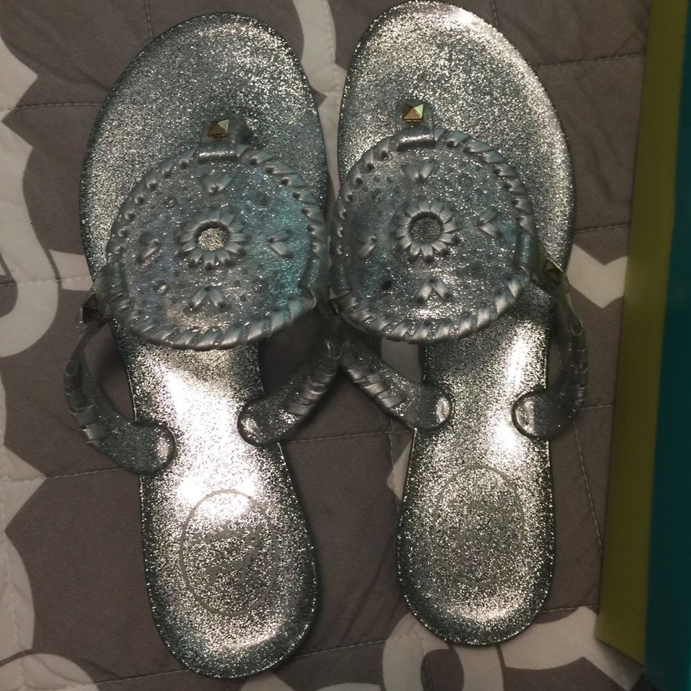 Silver Jack Rogers Georgica Jelly Sandals